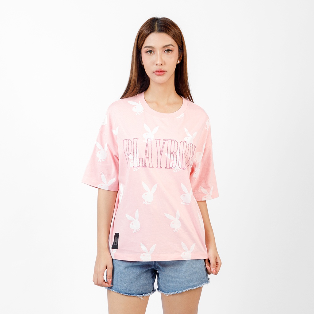 Playboy t shirt women's hotsell