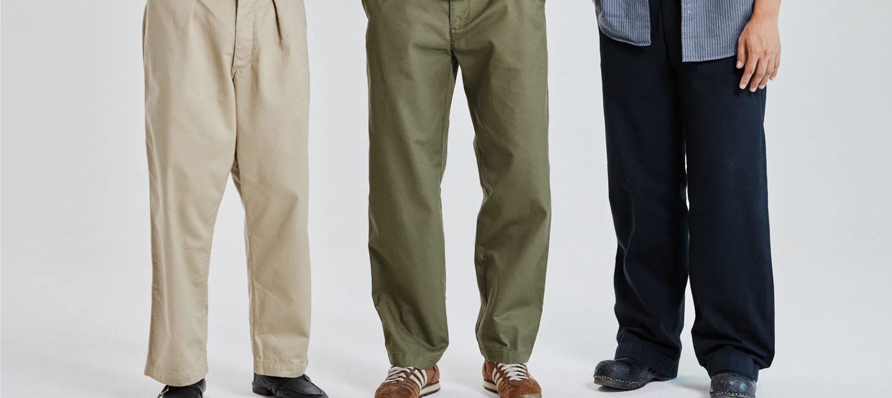 3. กางเกงชิโน (Chinos)