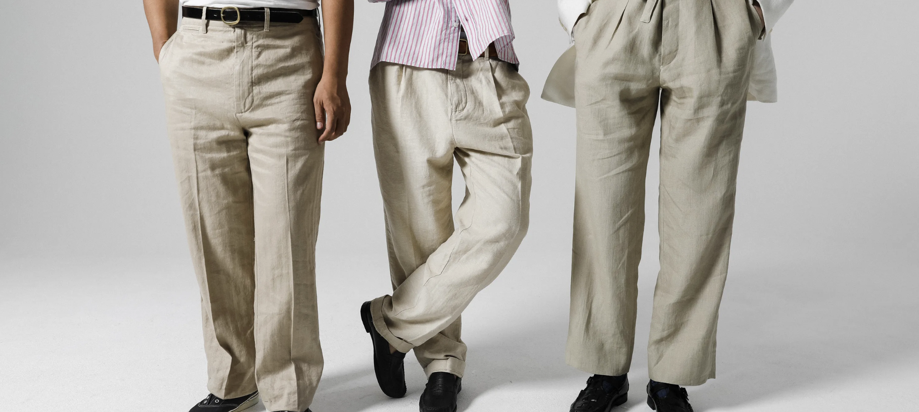 8. กางเกงผ้าลินิน (Linen Pants)