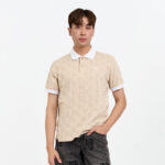 10PB PB DELUXE เสื้อโปโลแขนสั้น พิมพ์ลาย PB ทั้งตัว อกหน้าซ้ายปักหัวกระต่าย