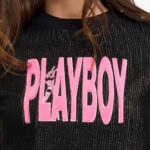 11PB BUNNYZINE เสื้อยืดคอกลมแขนสั้น ขอบเอวจัมพ์ ปักโลโก้ที่อกด้านหน้า - Image 2