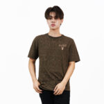 11PB GOLD TO NIGHT เสื้อยืดคอกลมแขนสั้นพิมพ์ลายทั้งตัว  อกหน้าซ้ายปักโลโก้