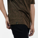 11PB GOLD TO NIGHT เสื้อยืดคอกลมแขนสั้นพิมพ์ลายทั้งตัว  อกหน้าซ้ายปักโลโก้ - Image 5