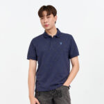 10PB PB DELUXE เสื้อโปโลแขนสั้น พิมพ์ลายทั้งตัว  อกหน้าซ้ายปักหัวกระต่าย