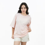 12PB URBAN BOHO เสื้อยืดคอกลม แขนสั้น ทรงOVER SIZE ปักโลโก้ที่อกด้านหน้า