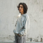 12PB PLAY UNDER GROUND เสื้อยืดคอกลมแขนยาว อกหน้าซ้ายพิมพ์หัวกระต่าย อกหน้าขวาพิมพ์ PLBY - Image 3