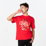 [PRE ORDER พร้อมส่ง 9/2/2026] LLLYเสื้อยืด Casual พิมพ์ฟรอยด์ทองด้านหน้าโลโก้PLAYBOY - Image 5