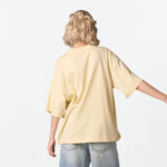 02PB GARDEN KISSED เสื้อยืดคอกลมแขนสั้น พิมพ์โลโก้ที่กลางอกด้านหน้า - Image 5