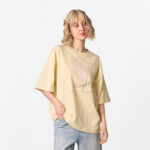 02PB GARDEN KISSED เสื้อยืดคอกลมแขนสั้น พิมพ์โลโก้ที่กลางอกด้านหน้า - Image 4